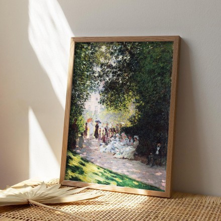 The Parc Monceau Πίνακας σε Καμβά