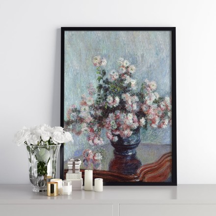 Chrysanthemums (2) Πίνακας σε Καμβά