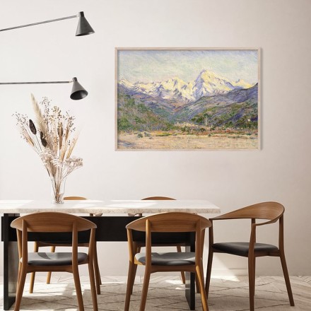 The Valley of the Nervia Oil Paint Πίνακας σε Καμβά