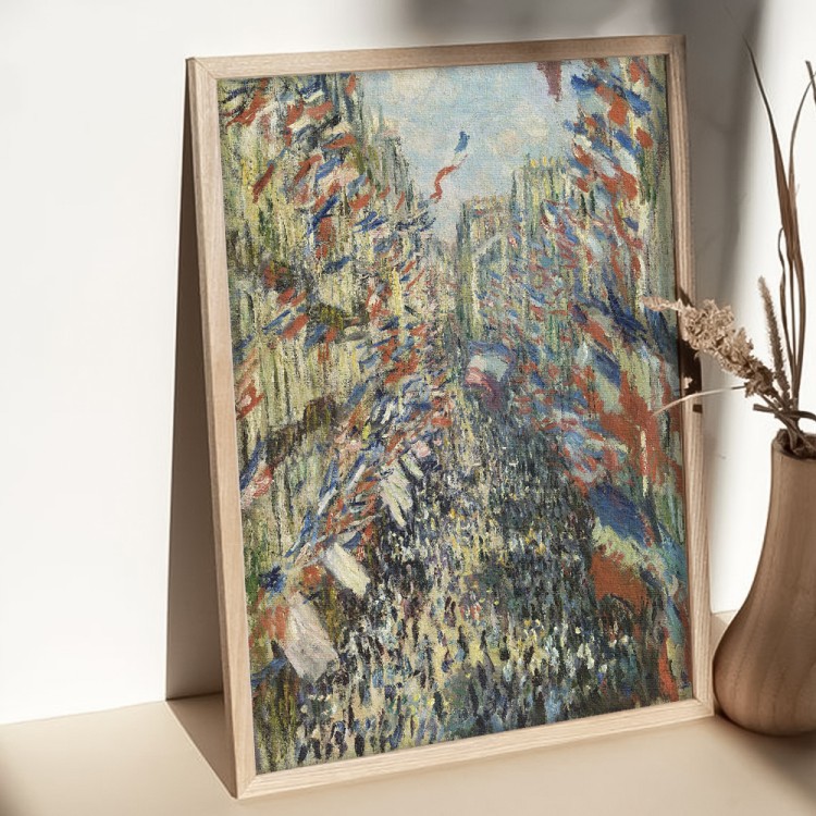 Πίνακας σε Καμβά Rue Montorgueil