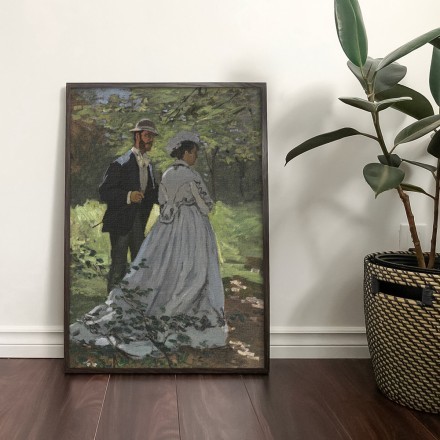 Bazille and Camille Πίνακας σε Καμβά