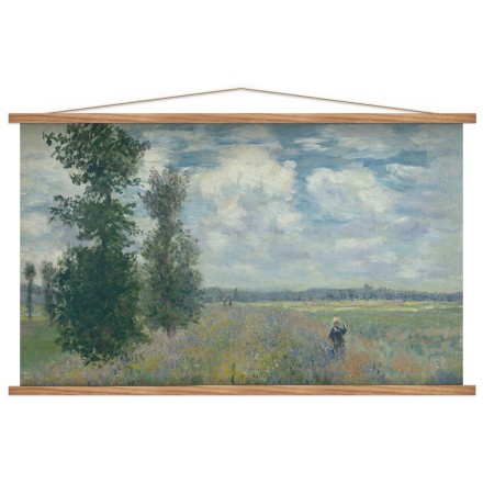 Poppy fields near argenteuil Oil Paint
