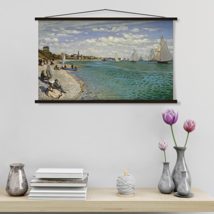 Regatta at Sainte-Adresse (3) Μαγνητικός Πίνακας