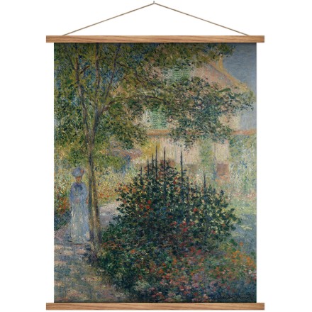 Camille Monet in the Garden at Argenteuil (1)