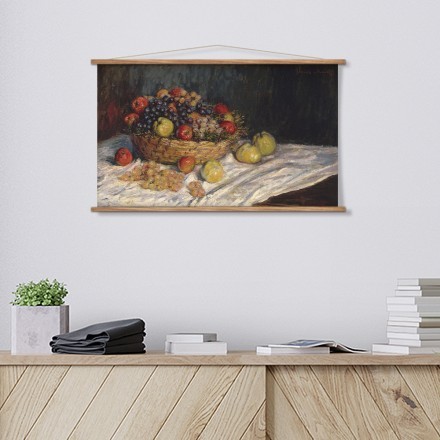 Still Life with Apples and Grapes, 1880 Μαγνητικός Πίνακας