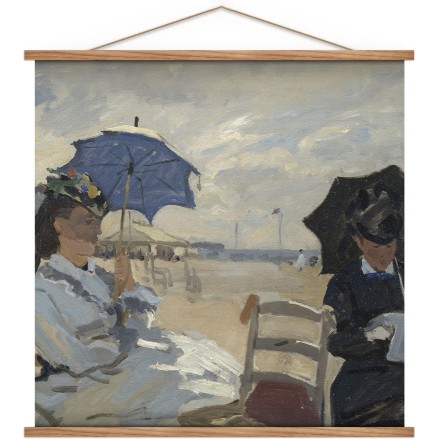 The Beach at Trouville, 1870