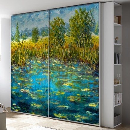 River water modern painting (1)