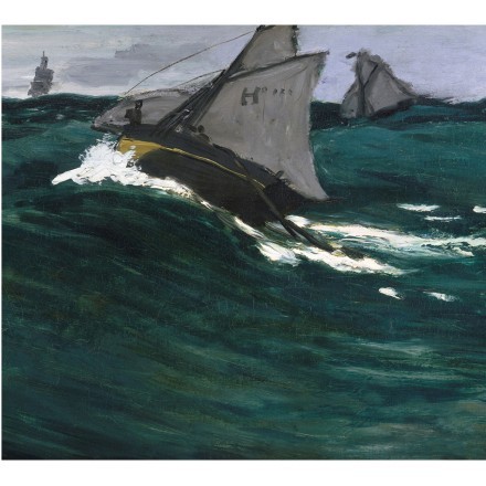 The Green Wave Oil Paint