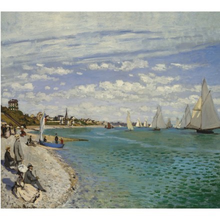 Regatta at Sainte-Adresse, 1867