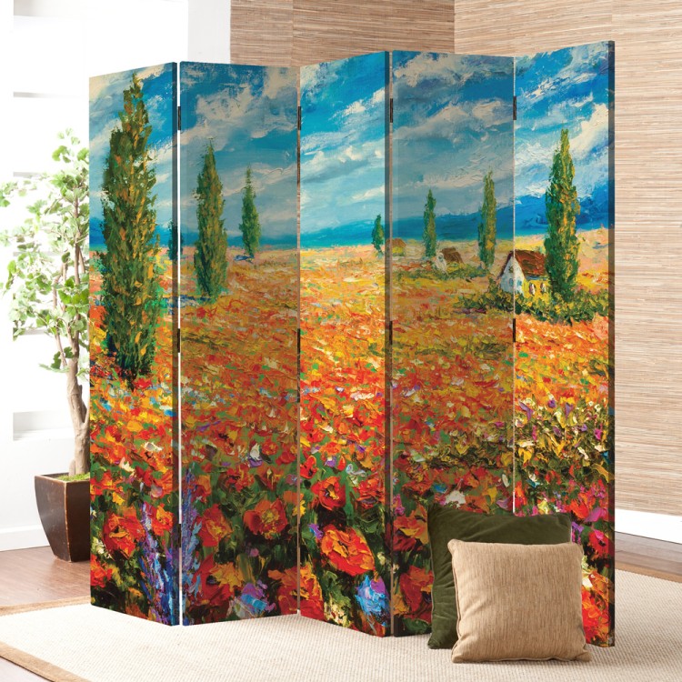 Παραβάν Floral Meadow (1)