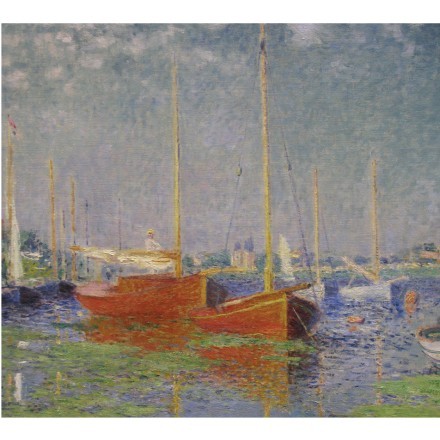 Red Boats at Argenteuil