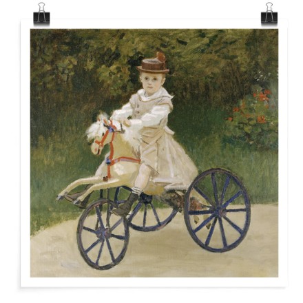 Jean Monet on His Hobby Horse (1) Πόστερ