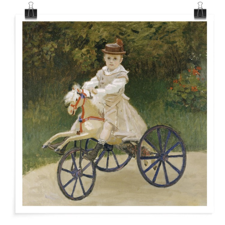 Πόστερ Jean Monet on His Hobby Horse