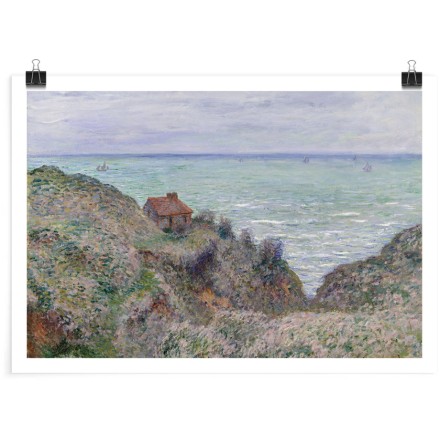 Cabin of the Customs Watch oil on canvas Πόστερ