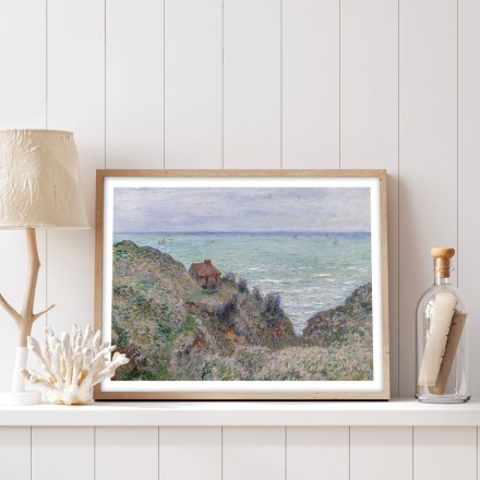 Cabin of the Customs Watch oil on canvas