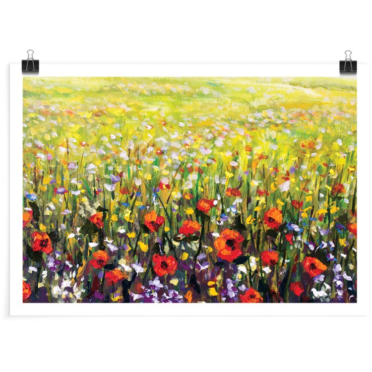 Πόστερ Red Poppies