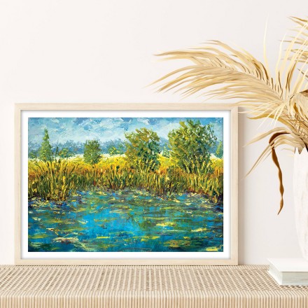 River water modern painting (2)
