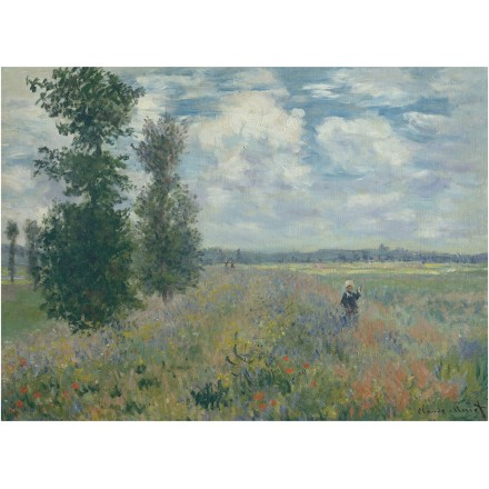 Poppy fields near argenteuil, 1875