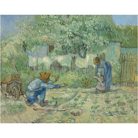 First Steps, after Millet