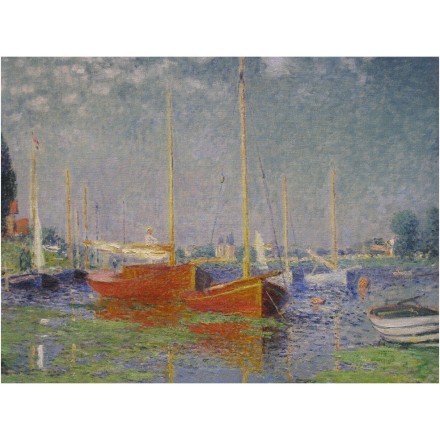 Red Boats at Argenteuil