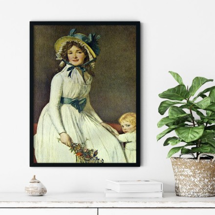 Portrait of Mrs. Serizy Πίνακας σε Καμβά
