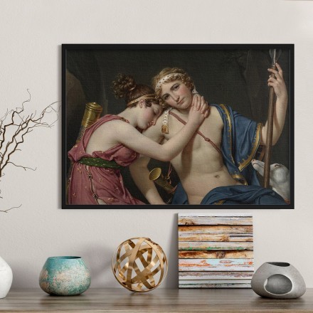 Farewell of Telemachus and Eucharis Πίνακας σε Καμβά