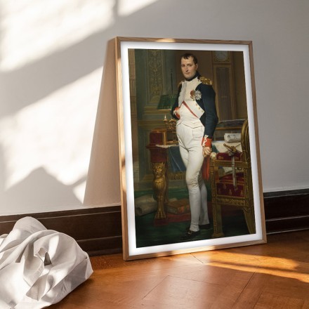 The Emperor Napoleon in His Study at the Tuileries, 1812