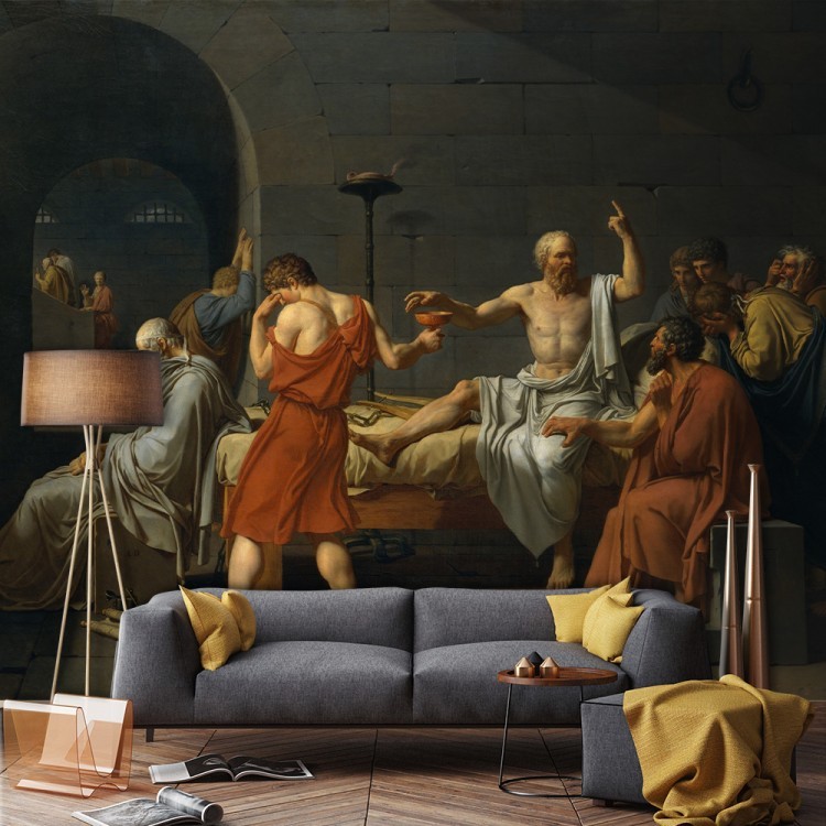 Ταπετσαρία Τοίχου The Death of Socrates