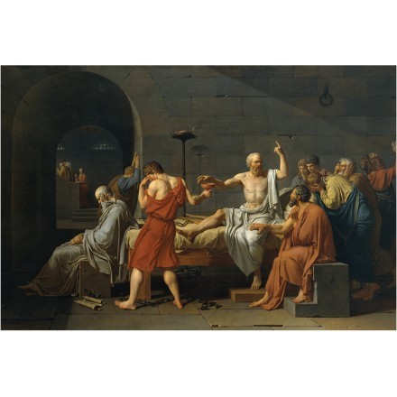 The Death of Socrates, 1787