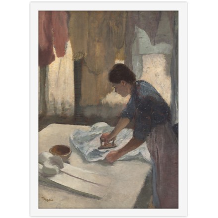 Woman Ironing