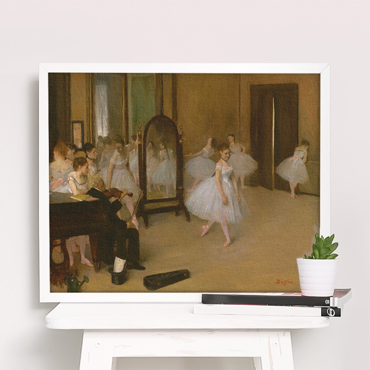 Πίνακας σε Καμβά The Dancing Class