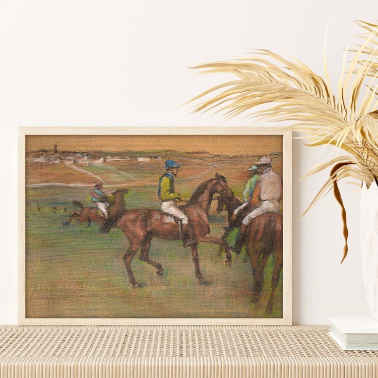 Πίνακας σε Καμβά Race Horses