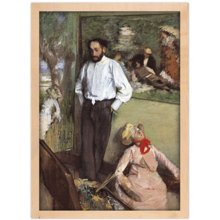 Portrait of Henri Michel - Levy in his studio