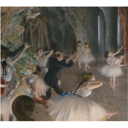 Πρόβα Μπαλέτου επί σκηνής (1874)