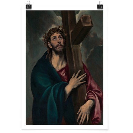 Christ carrying the cross, 1580 Πόστερ