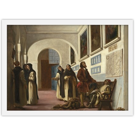 Christopher Columbus and His Son at La Rabida, 1838