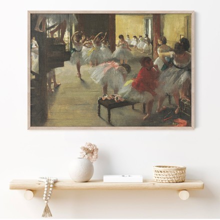 The Dance Class Πίνακας σε Καμβά