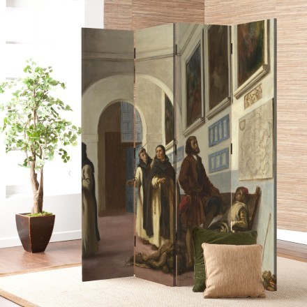 Christopher Columbus and His Son at La Rabida Παραβάν