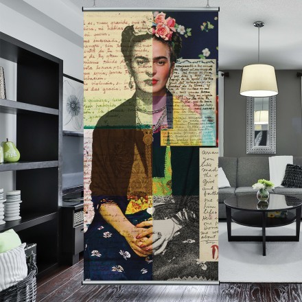 Frida Κahlo Colorful Layers Διαχωριστικό Panel