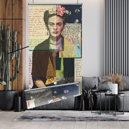Frida Κahlo Colorful Layers
