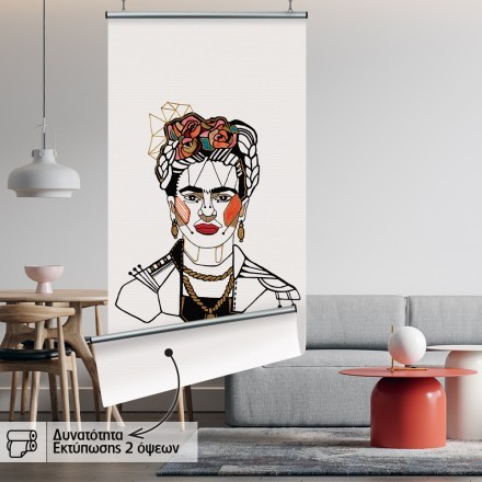 Frida Kahlo Red lips