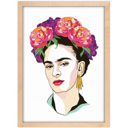 Magdalena Carmen Frida Kahlo self-portrait