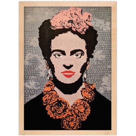 Modern Portrait of Frida Kahlo