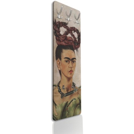 Πορτρέτο τηε Frida Kahloμε Κόκκινη Πλεξούδα