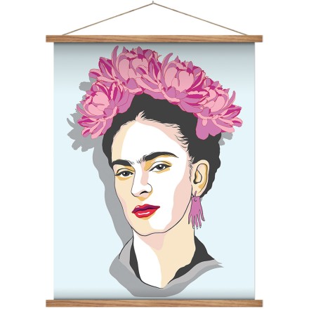 Self-portrait painting