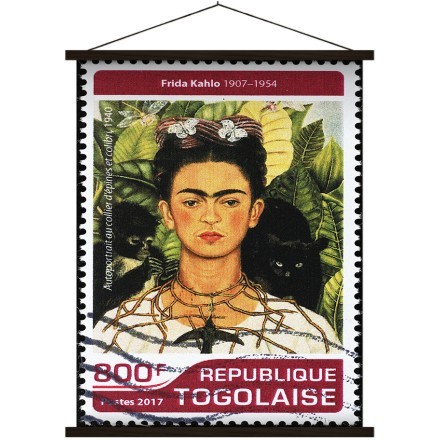 Frida Kahlo Self-portrait with animals