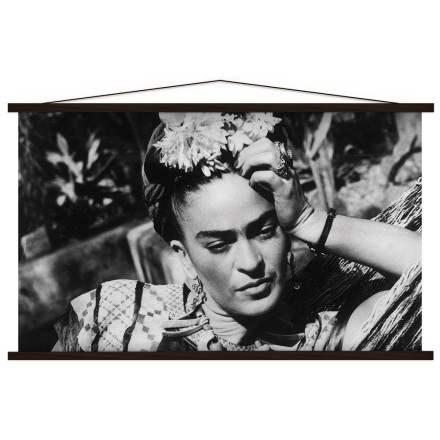 Frida Kahlo in Black and White