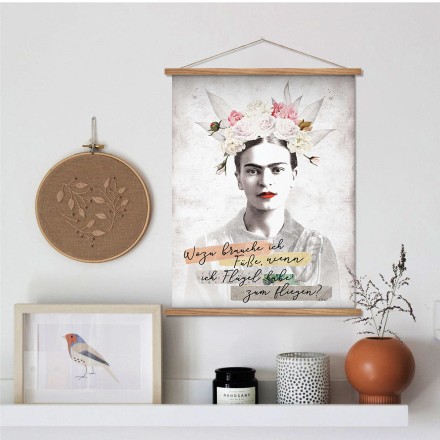 Frida's Kahlo words Μαγνητικός Πίνακας