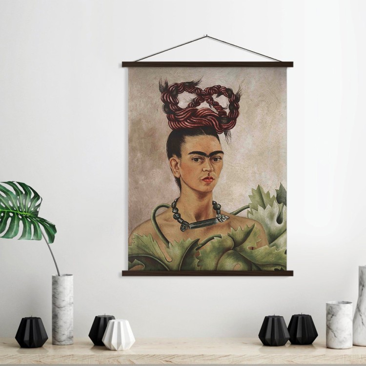 Μαγνητικός Πίνακας Frida kahlo self portrait with a red braid
