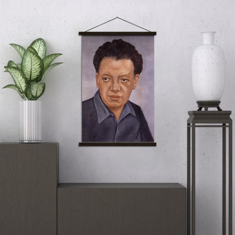 Μαγνητικός Πίνακας Portrait OF Diego rivera